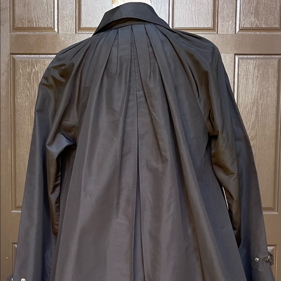 Ralph Lauren black silk taffeta coat - Picture 5 of 9